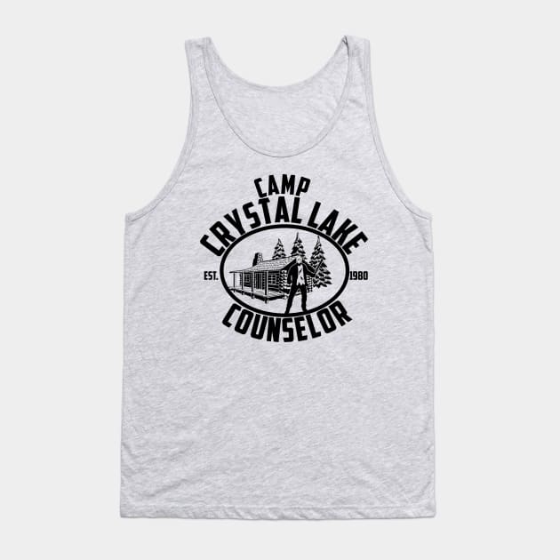 Camp Crystal Lake Tank Top by carloj1956